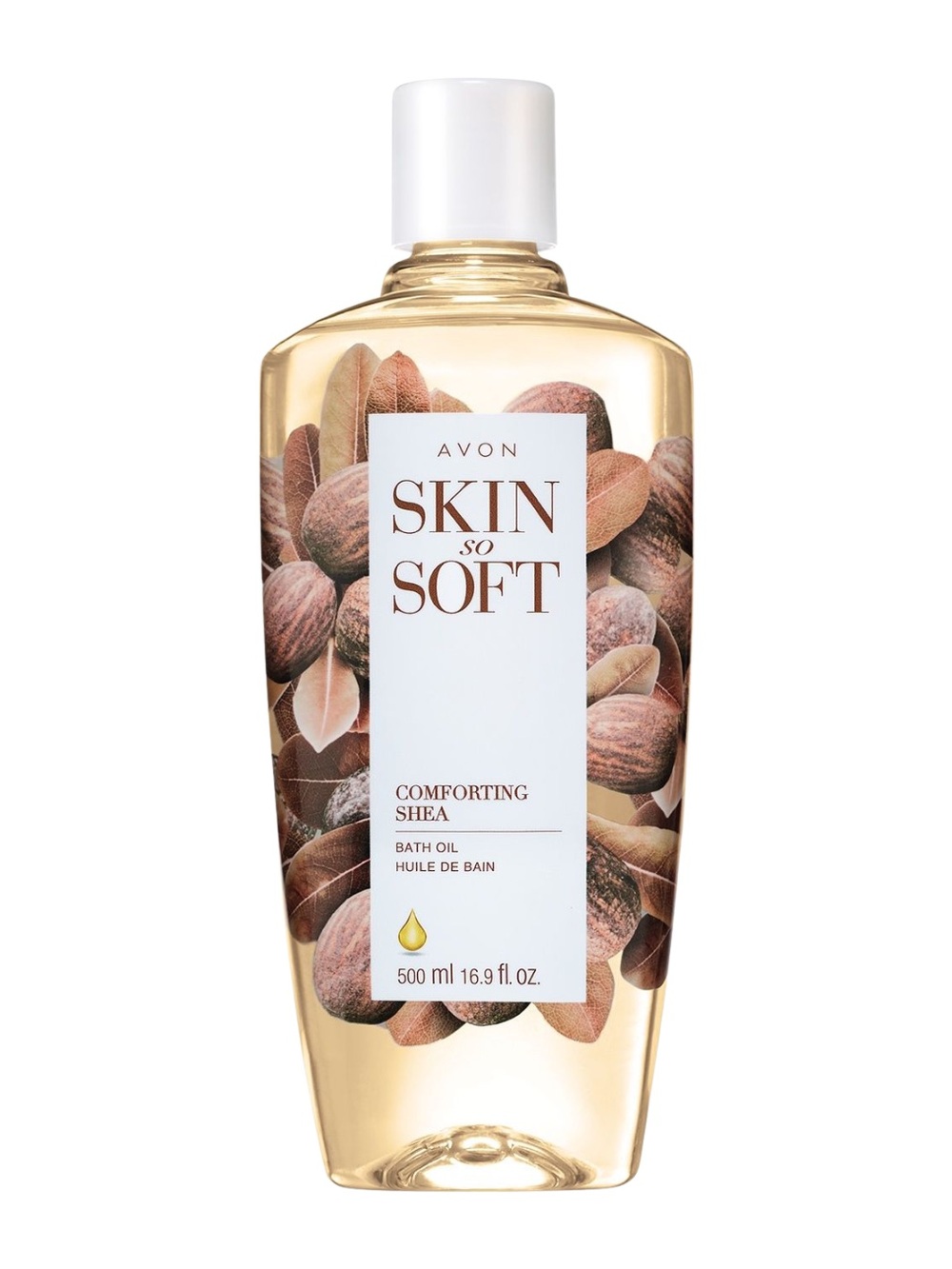 Avon Skin So Soft Comforting Shea Butter Bath Oil 16.9 oz